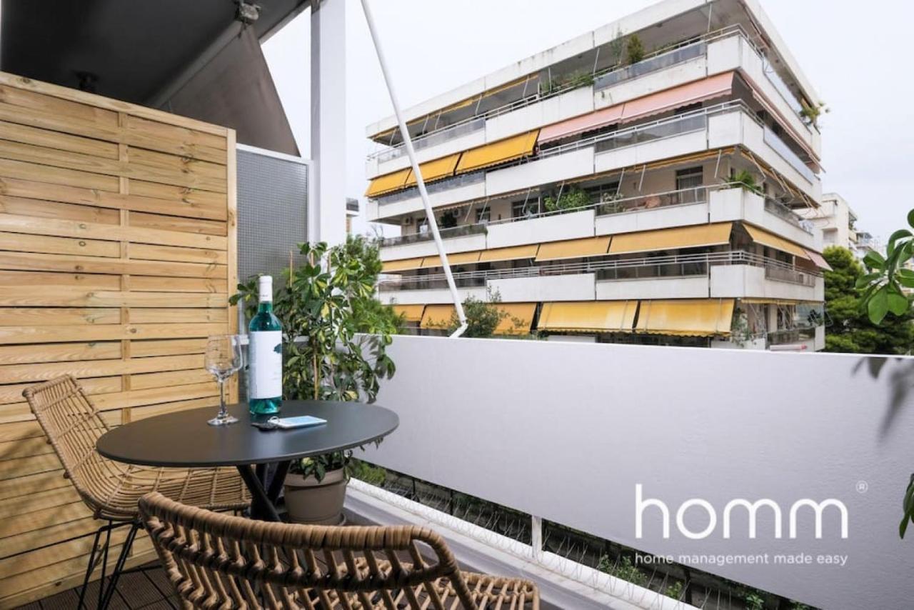 Athens Riviera Homm Flat 4 Min Walk From Beach, Thiseos Str Екстер'єр фото