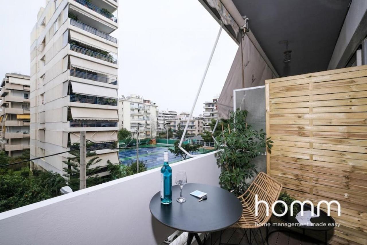 Athens Riviera Homm Flat 4 Min Walk From Beach, Thiseos Str Екстер'єр фото