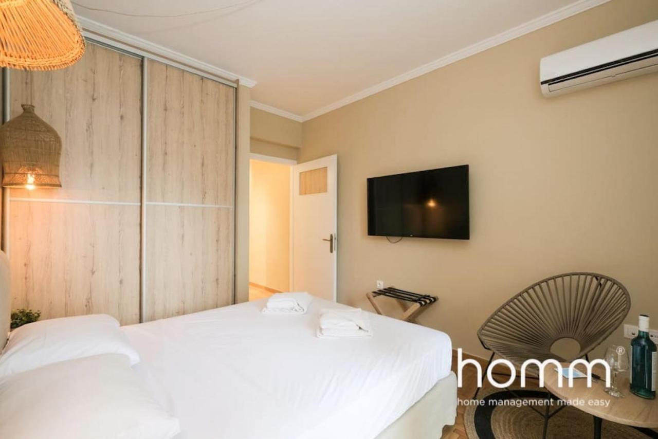 Athens Riviera Homm Flat 4 Min Walk From Beach, Thiseos Str Екстер'єр фото