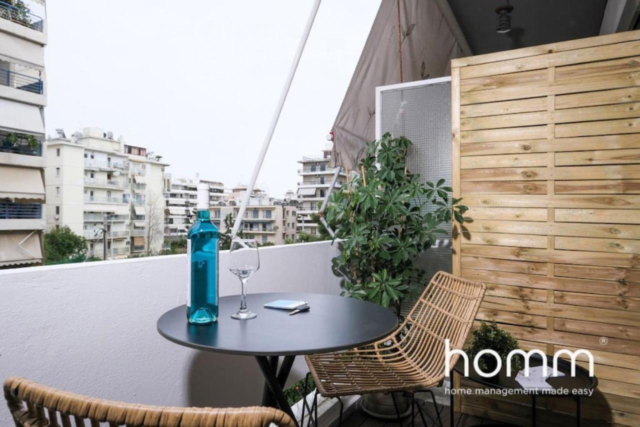 Athens Riviera Homm Flat 4 Min Walk From Beach, Thiseos Str Екстер'єр фото